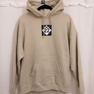M22 Beige Hoodie